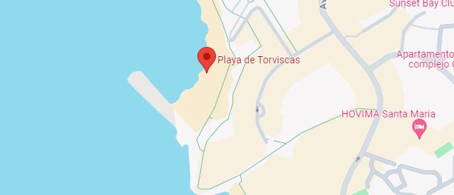 Playa De Torviscas Map
