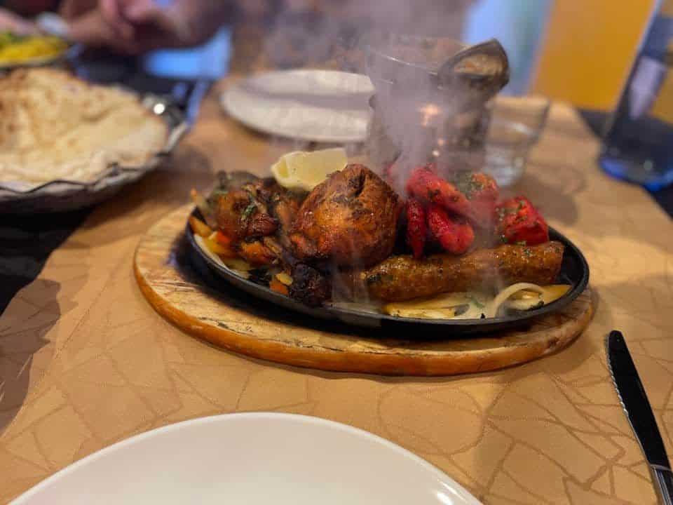 Bombay Babu Torviscas meal