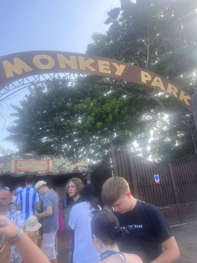 Monkey Park Entrance